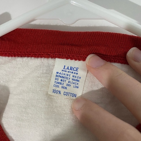 American Heart Association White and Red T-Shirt large - Picture 4 of 4